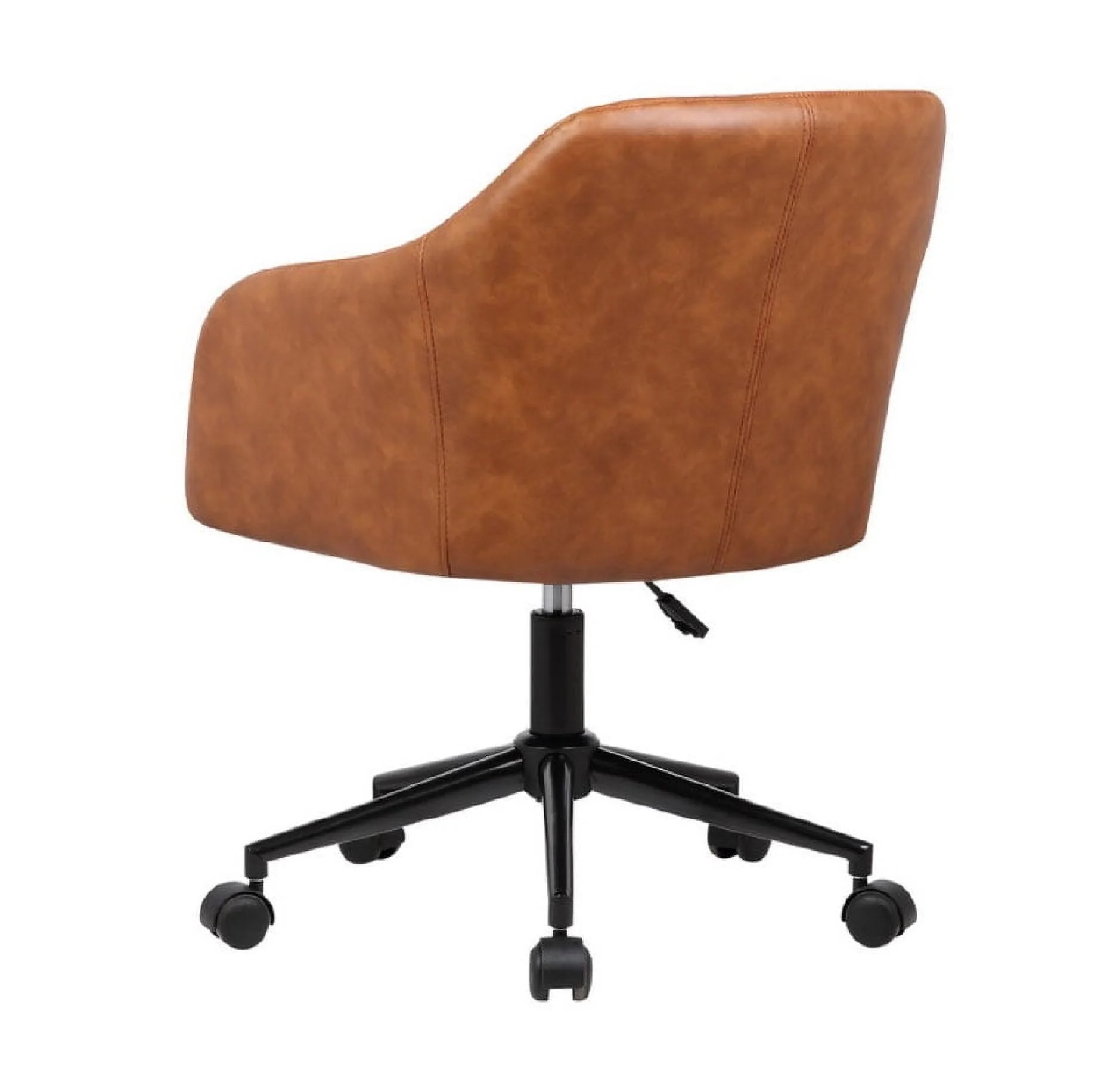 Porthos Home Madison Office Desk Chair, Tufted PU Leather Upholstery