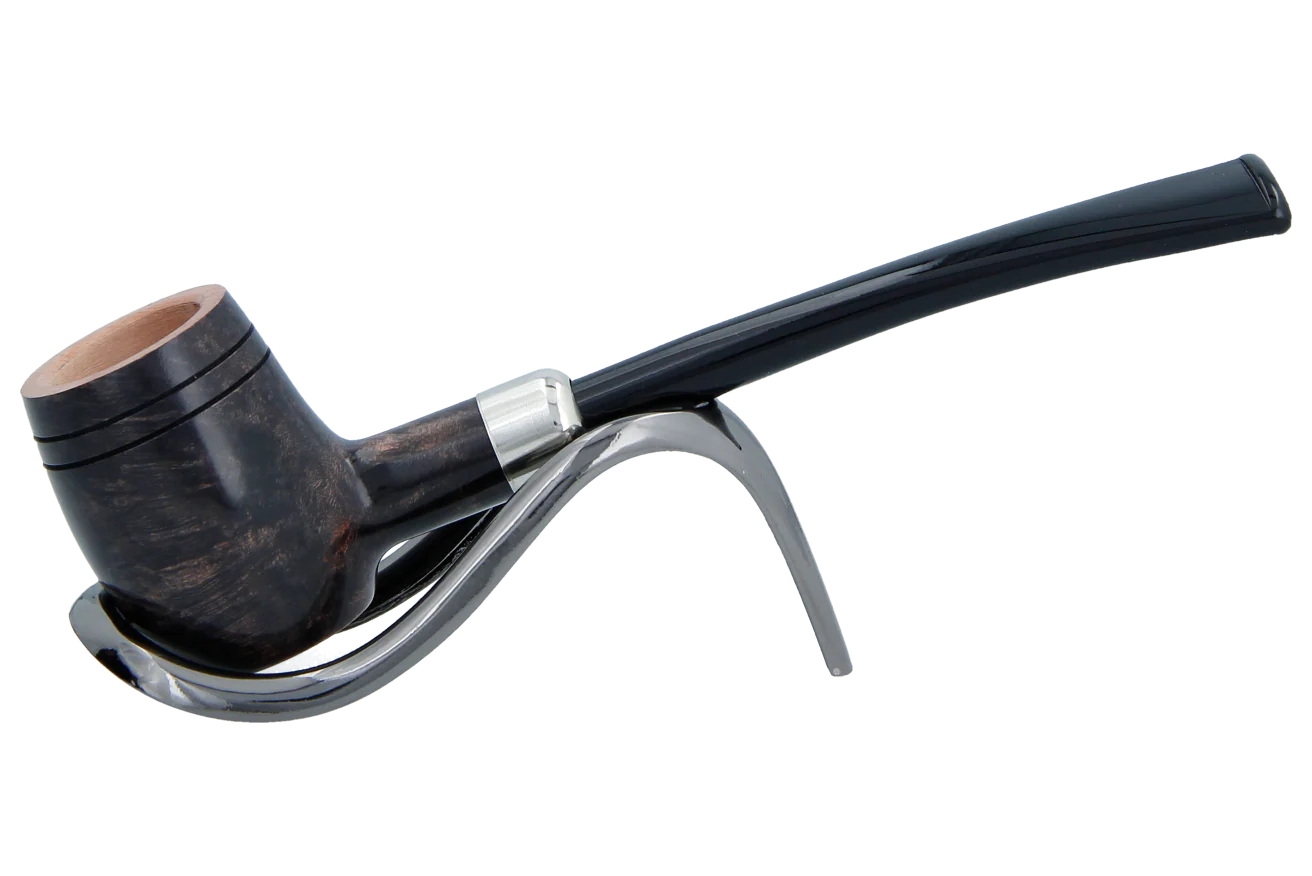 Rattrays Slainte Briar Smoking Pipe - Grey