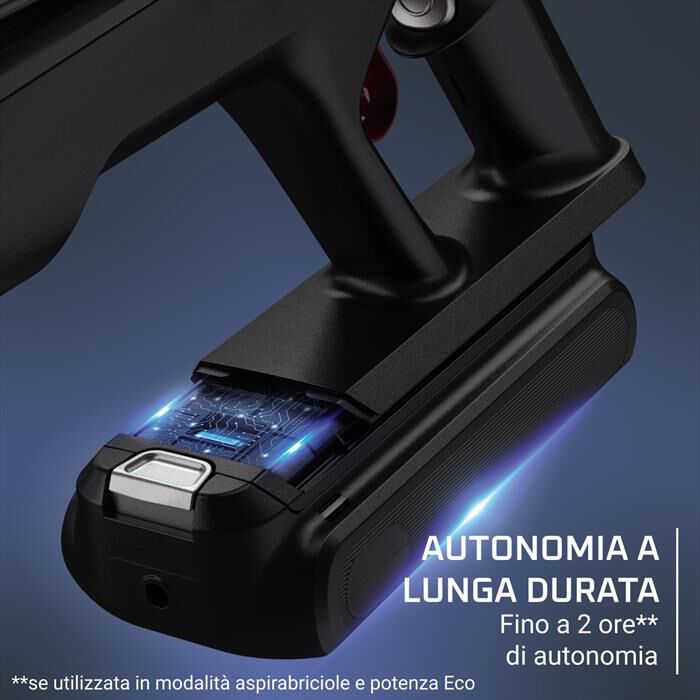 ROWENTA - Aspirapolvere senza filo RH9C71E0-INSIDE METAL & LIQUID METAL