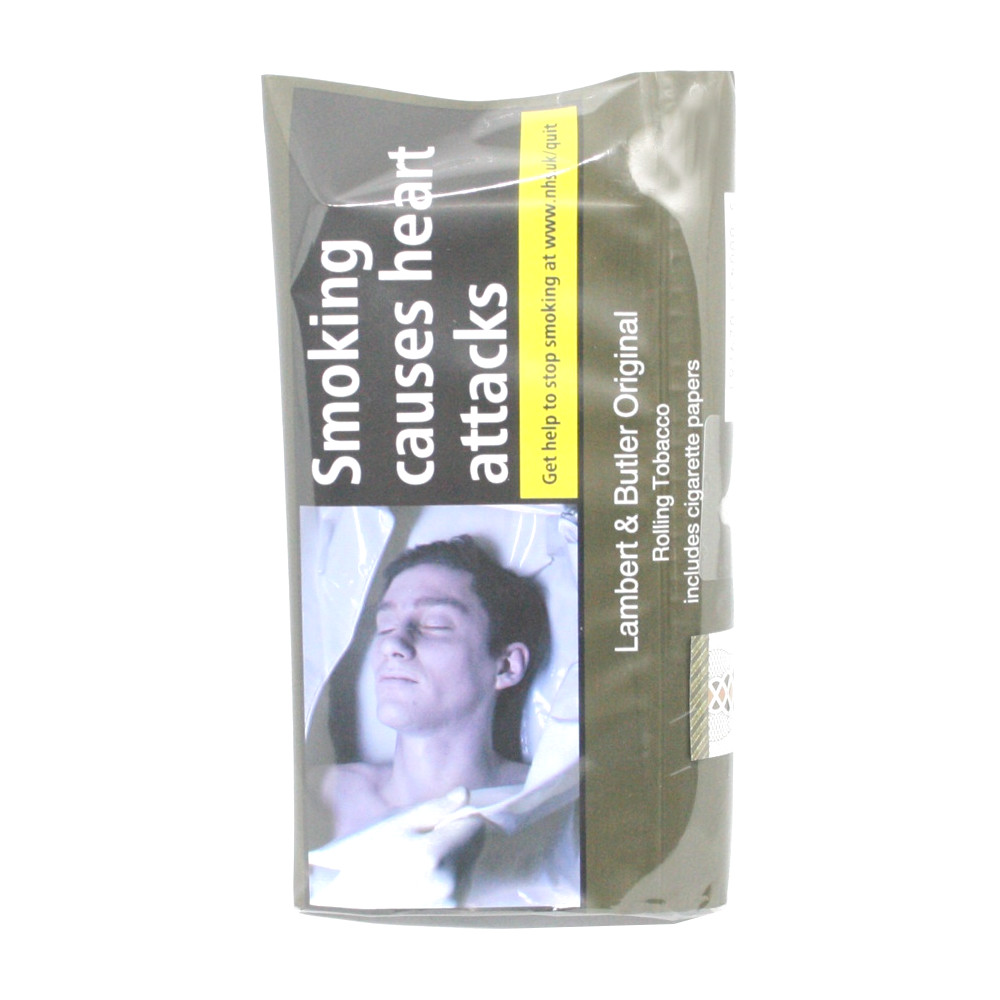 Lambert & Butler Blue (Formerly Original Silver) Hand Rolling Tobacco Pouch - End of Line