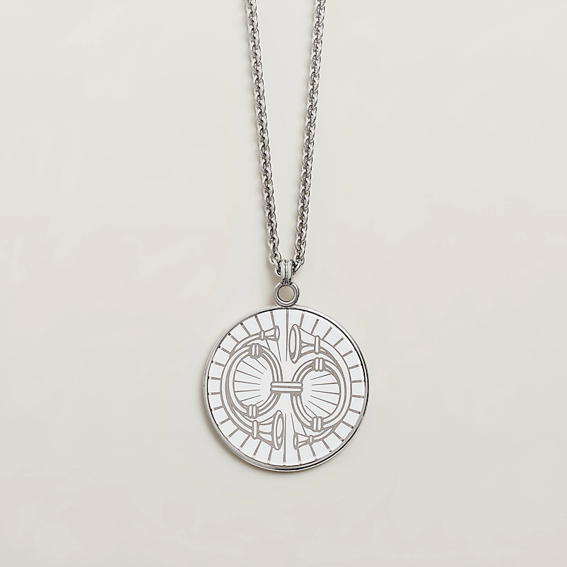 Medaille Bijou Deux Cors necklace, large