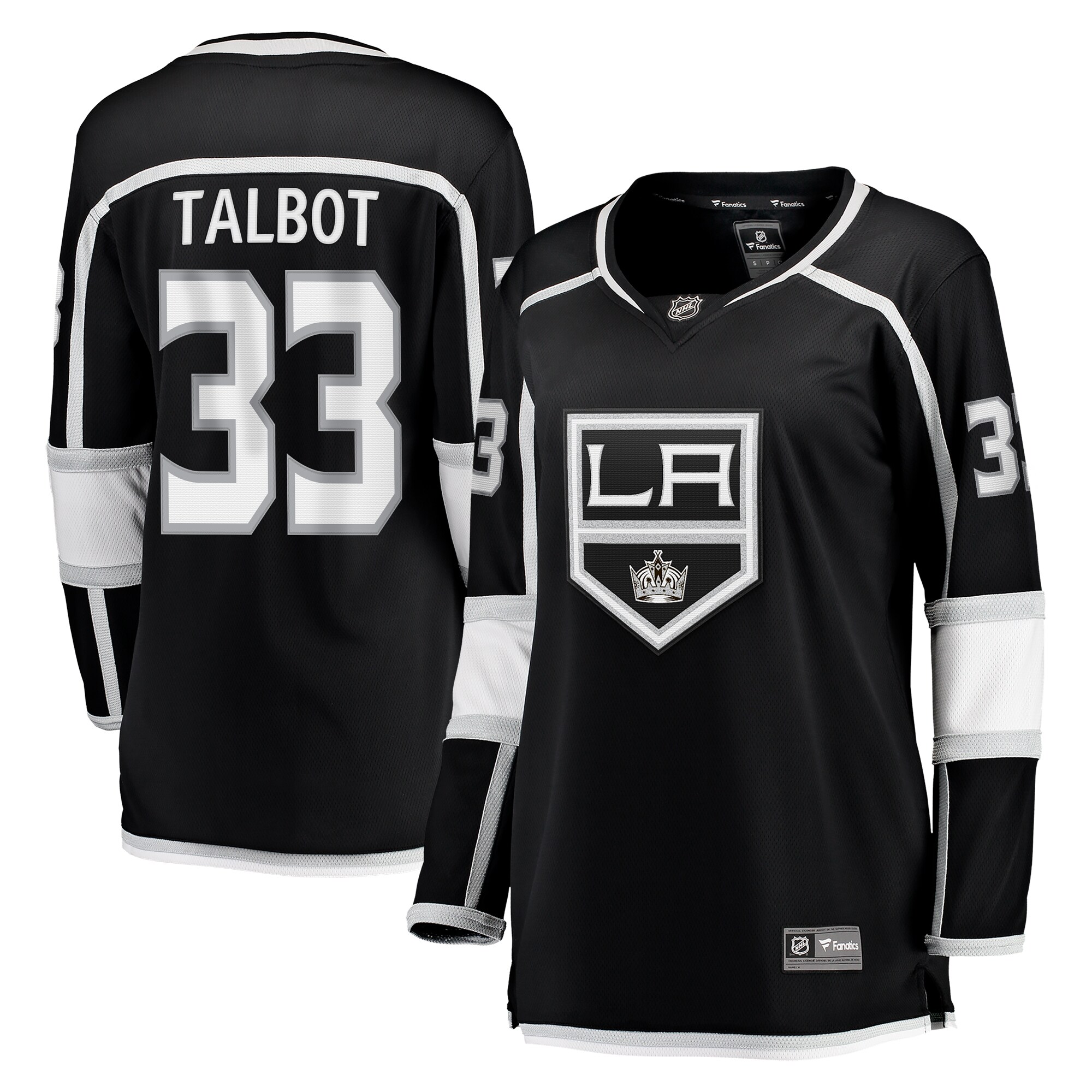 Cam Talbot Los Angeles Kings Fanatics Women’s Home Breakaway   Jersey – Black