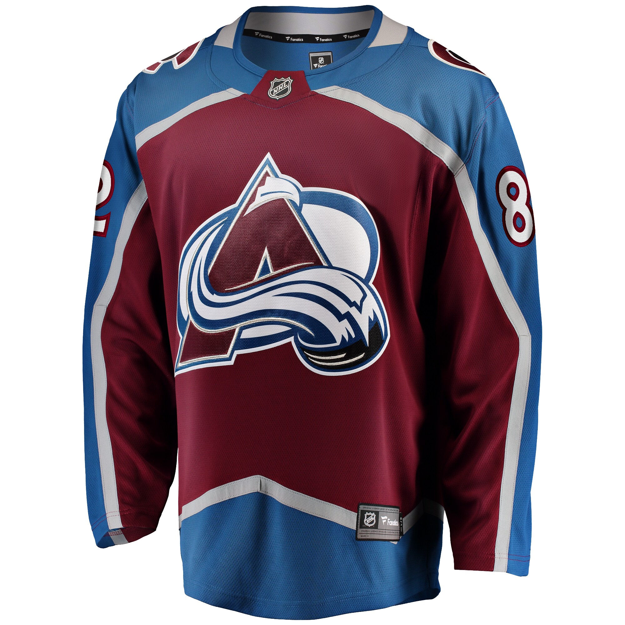 Caleb Jones Colorado Avalanche Fanatics Home Premier Breakaway   Jersey – Maroon