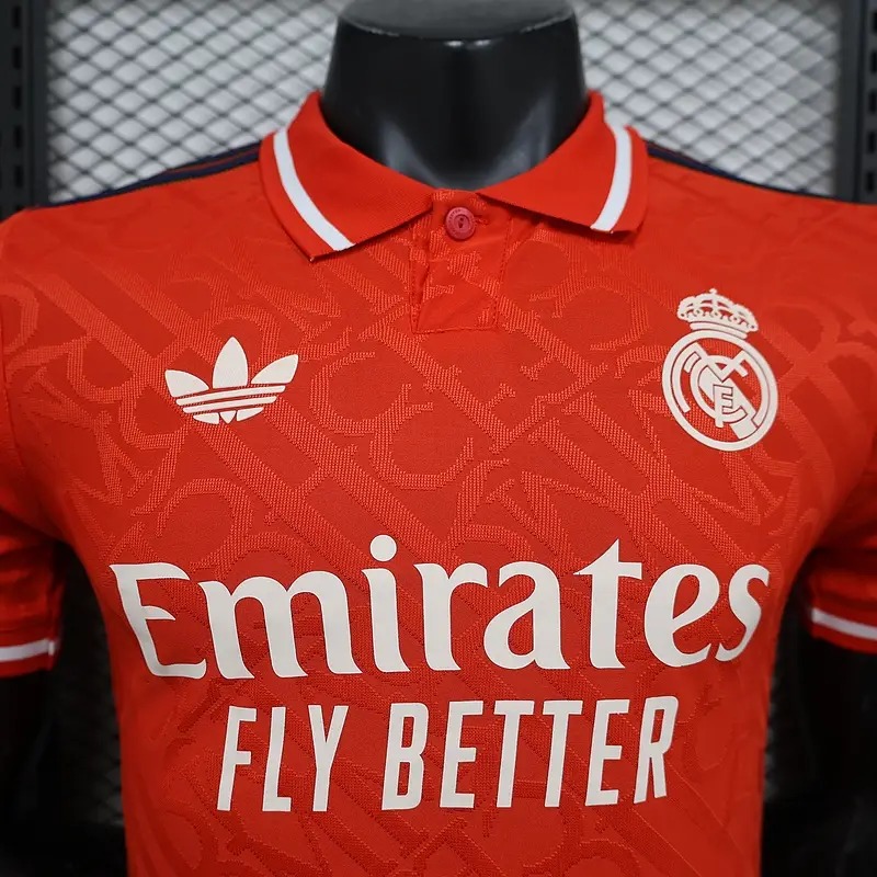 2024/2025 Player Version Real Madrid Special Edition Red Football Shirt 1:1 Thai Quality