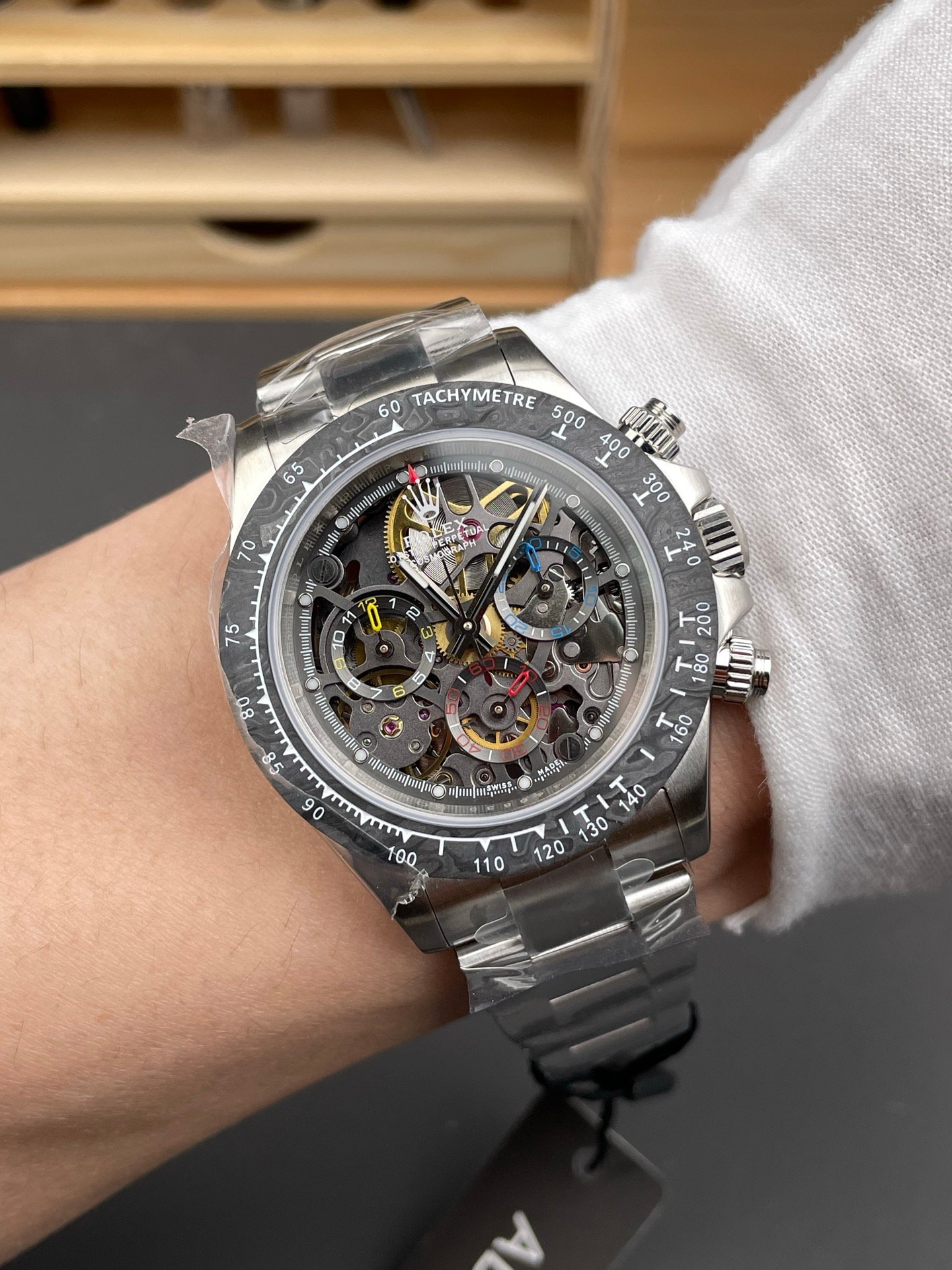 Rolex Daytona Skeleton Carbon