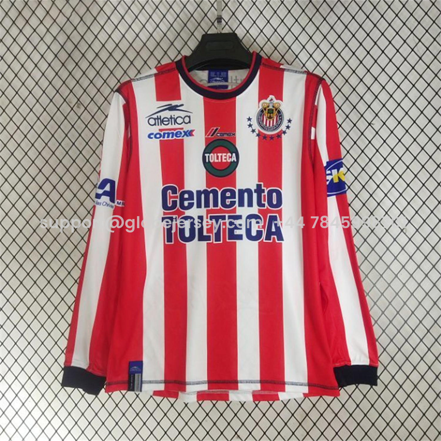 Retro Chivas de Guadalajara 2002-03 Home Long Sleeves Jersey