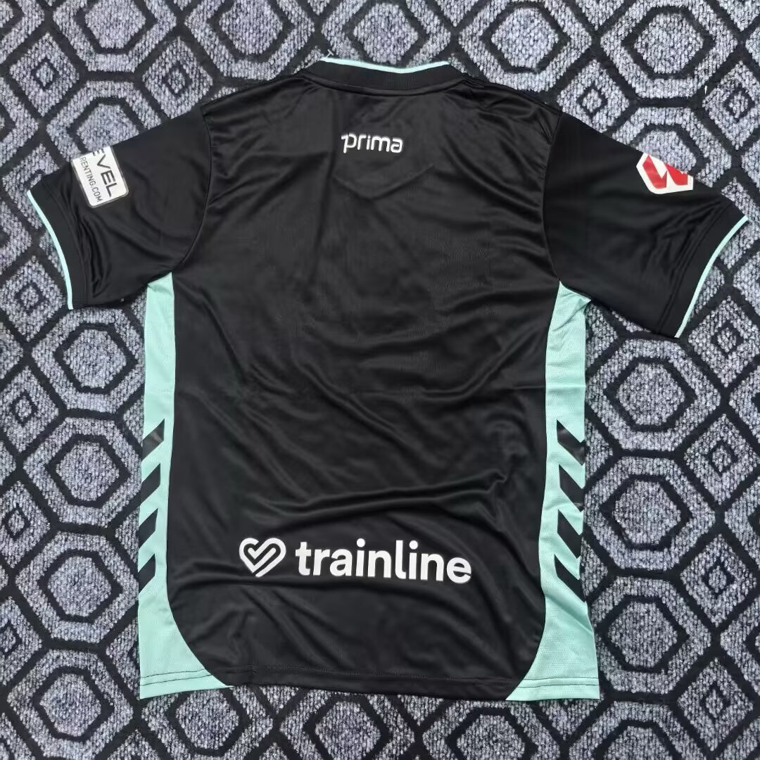 2025-2026 Betis Second Away Jersey Black - Fan Edition