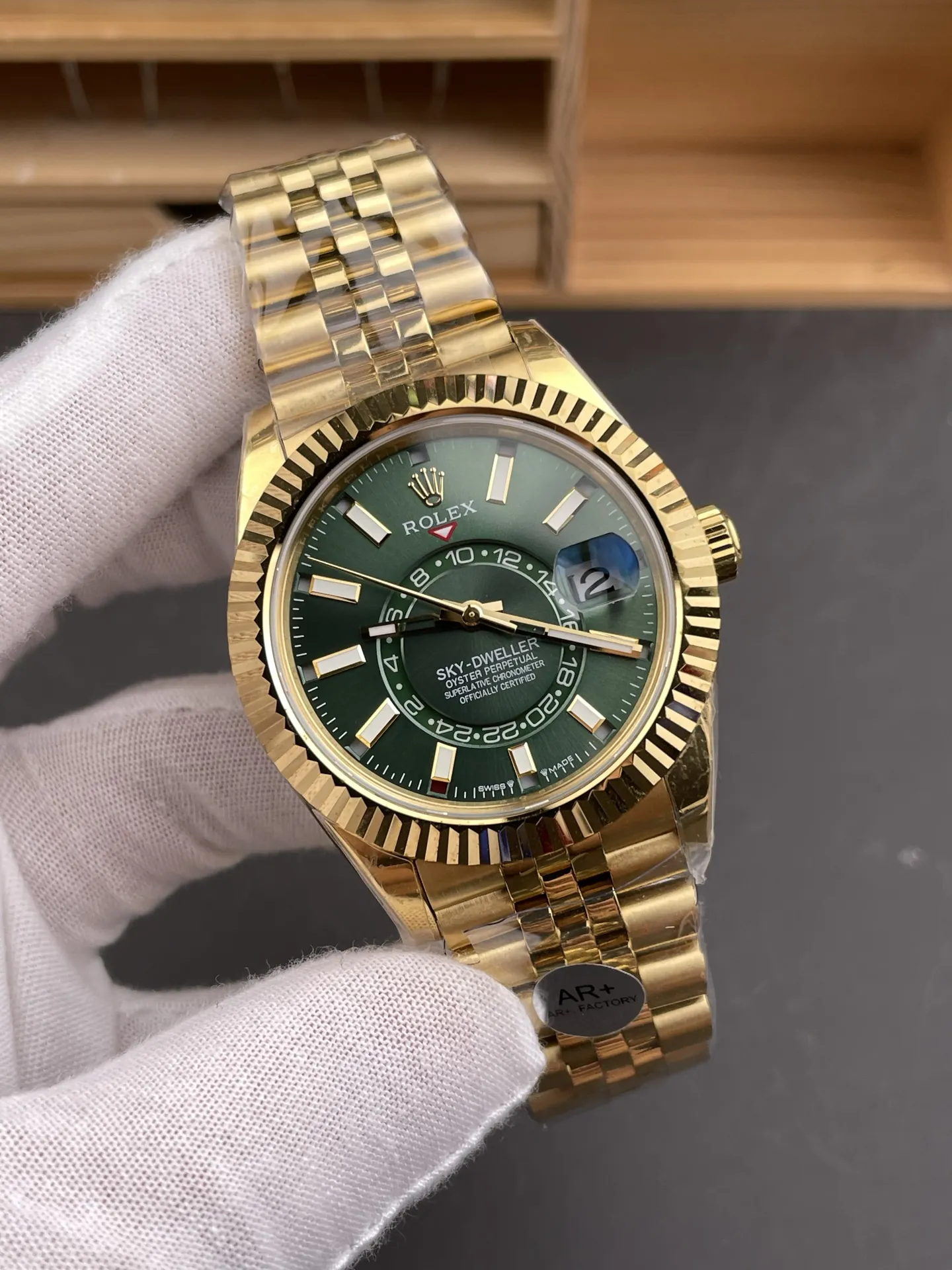 Rolex Sky-Dweller Green Dial 42mm