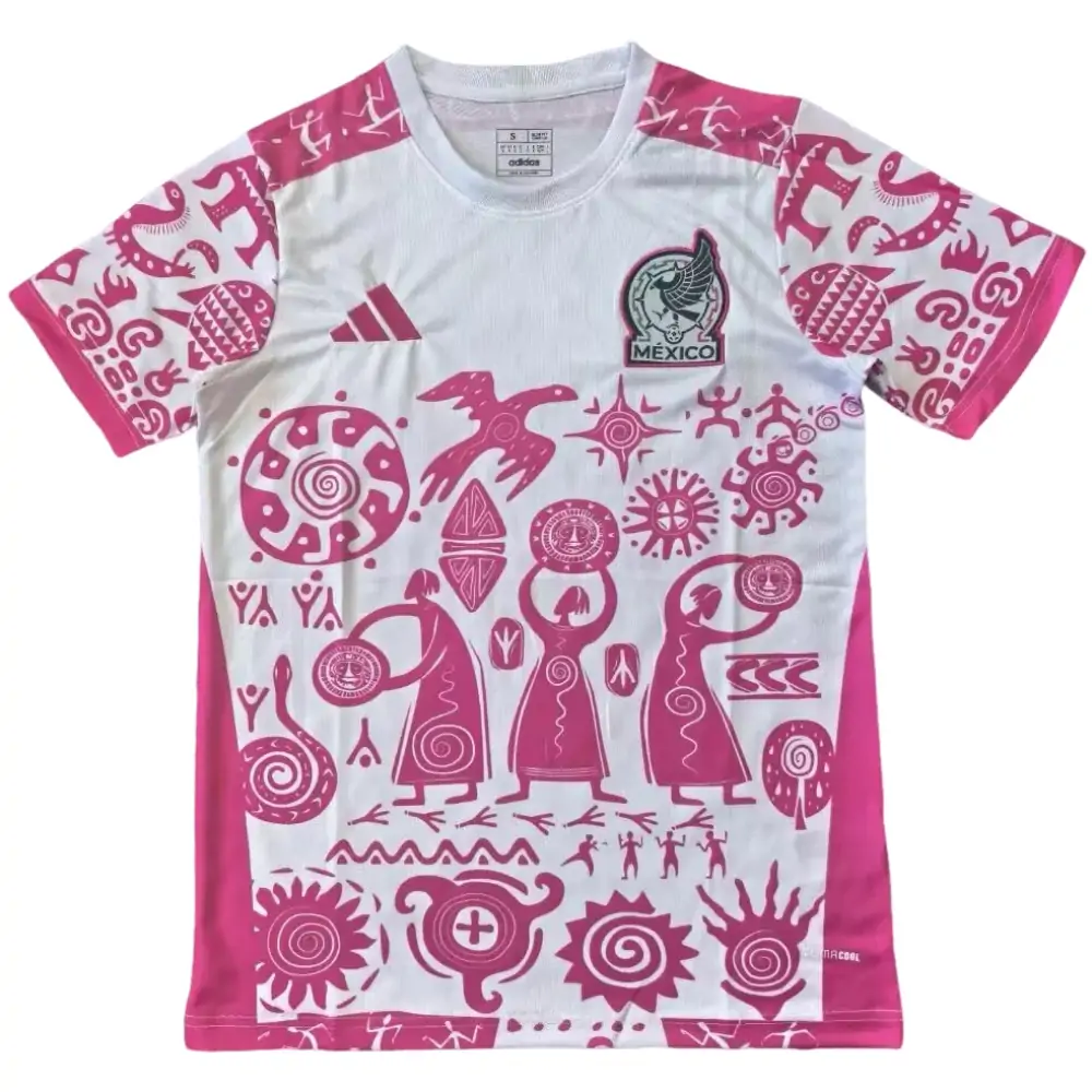 2025-26 Mexico Special Edition Pink Jersey - Fans Edition