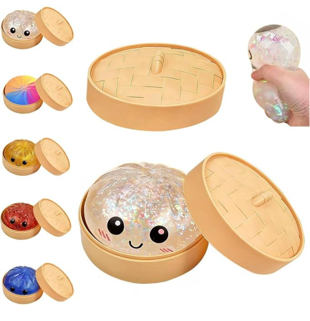 Jumbo Squishy Stress Relief Toy Ball – Soft Squeeze Fidget Toy for Anxiety & Relaxation