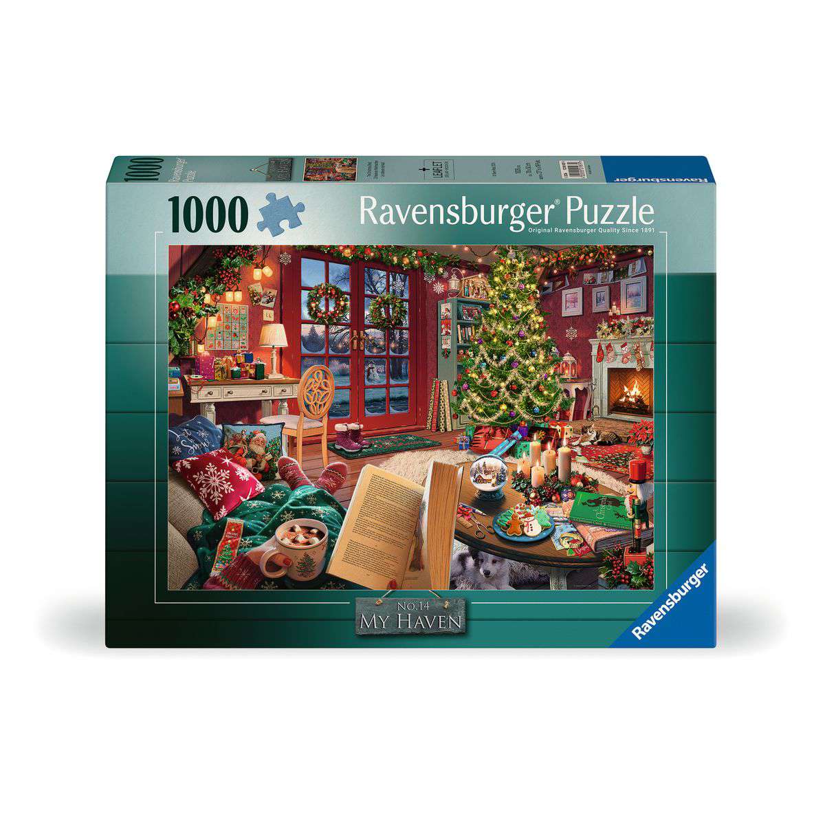 ** Pre-Order ** My Haven No.14 - Christmas Shed - 1000 Piece Jigsaw Puzzle (Ravensburger)