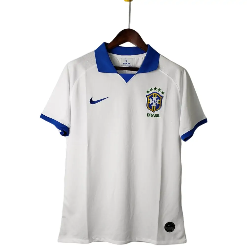 2019 Brazil Soccer Jersey Away - Fans Edition