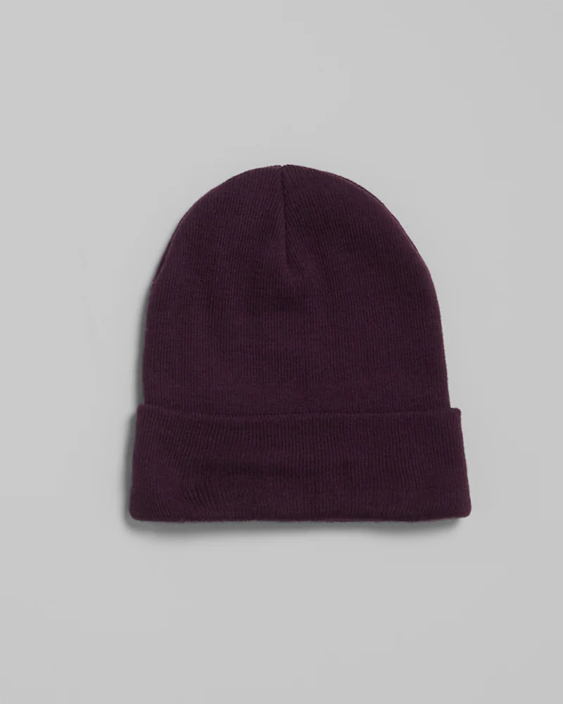 RIB KNIT BEANIE