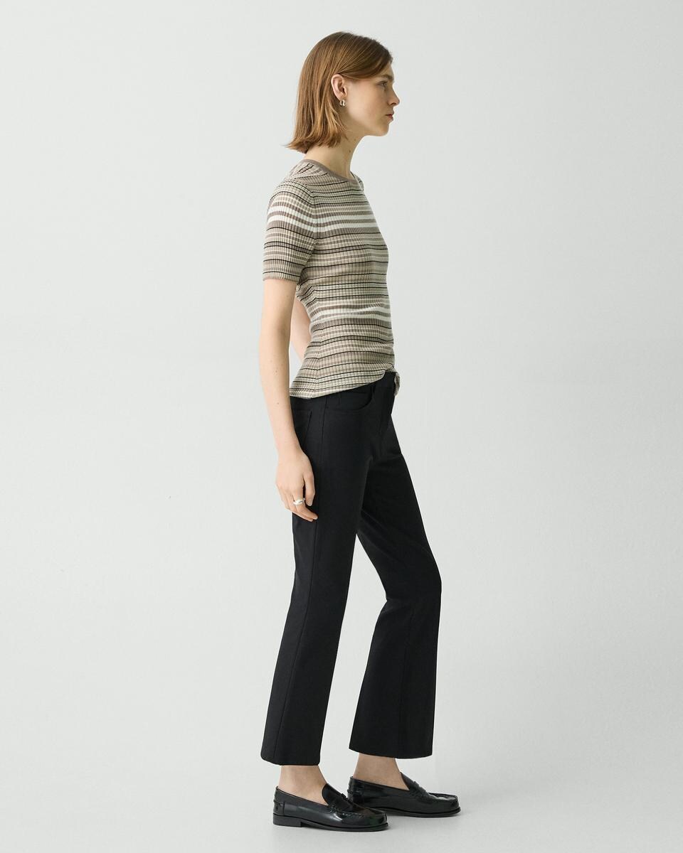 5-Pocket Kick Pant in Stretch Cotton