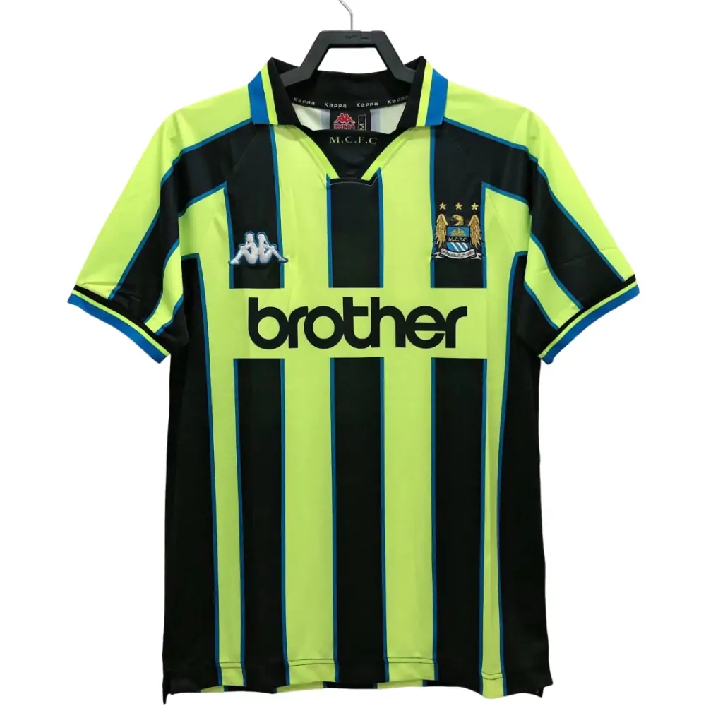 1998/1999 Manchester City away jersey: 1Thai quality - Fans Edition