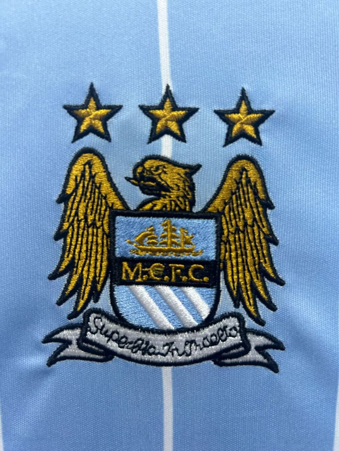 2007/08 Manchester City Home Retro Shirt
