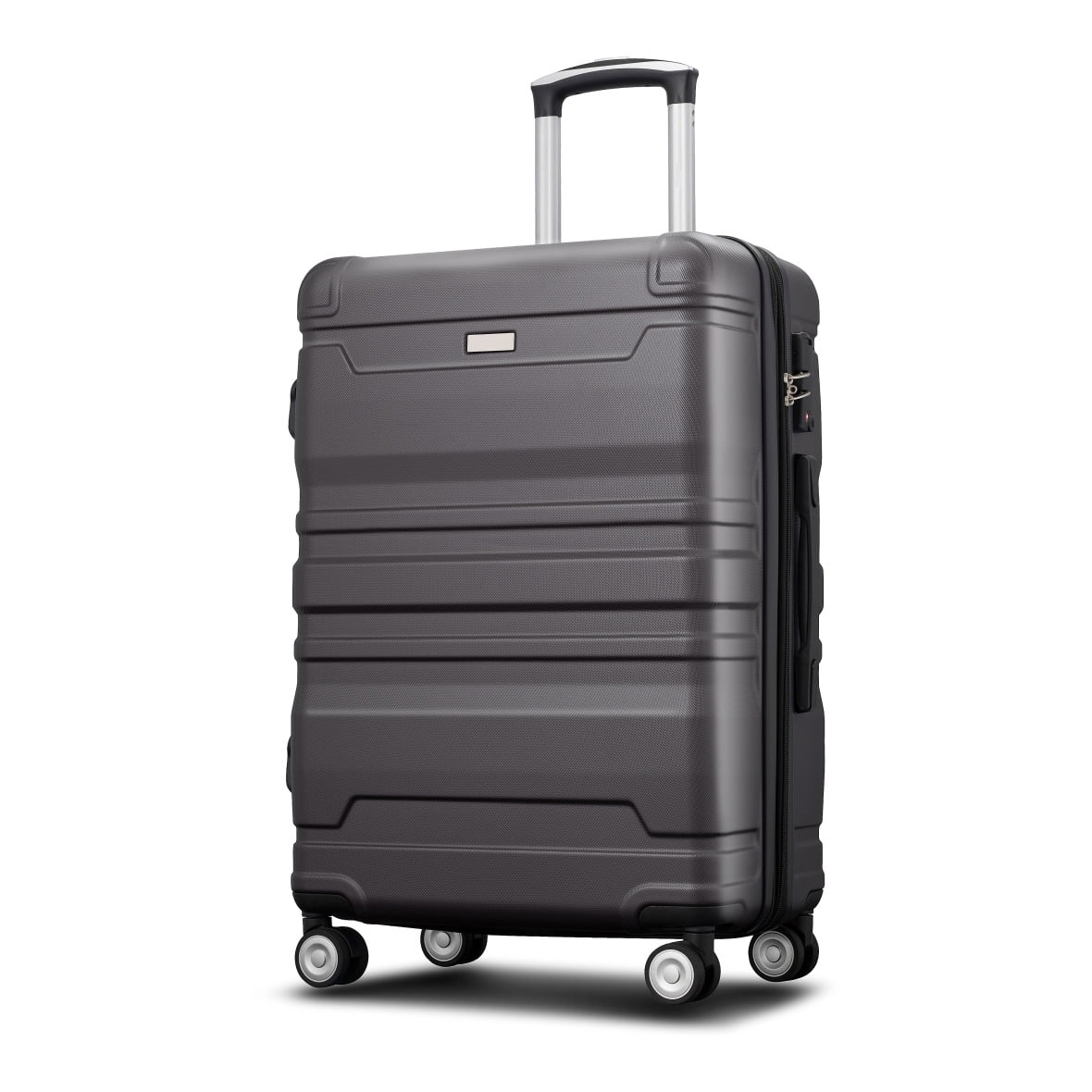 Luggage Sets New Model Expandable ABS Hardshell 3pcs Clearance Luggage Hardside Lightweight Durable Suitcase sets Spinner Wheels Suitcase with TSA Lock 20''24''28''(blue and brown)