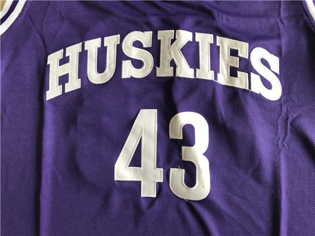 NCAA Huskies University Edition No. 43 KTYLER Purple Jersey