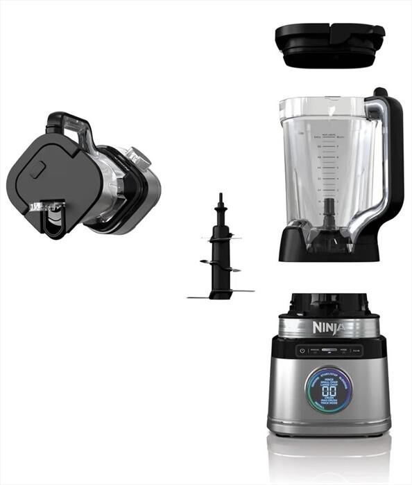NINJA - FRULLATORE ALTA POTENZA DETECT POWER BLENDING PRO-Nero