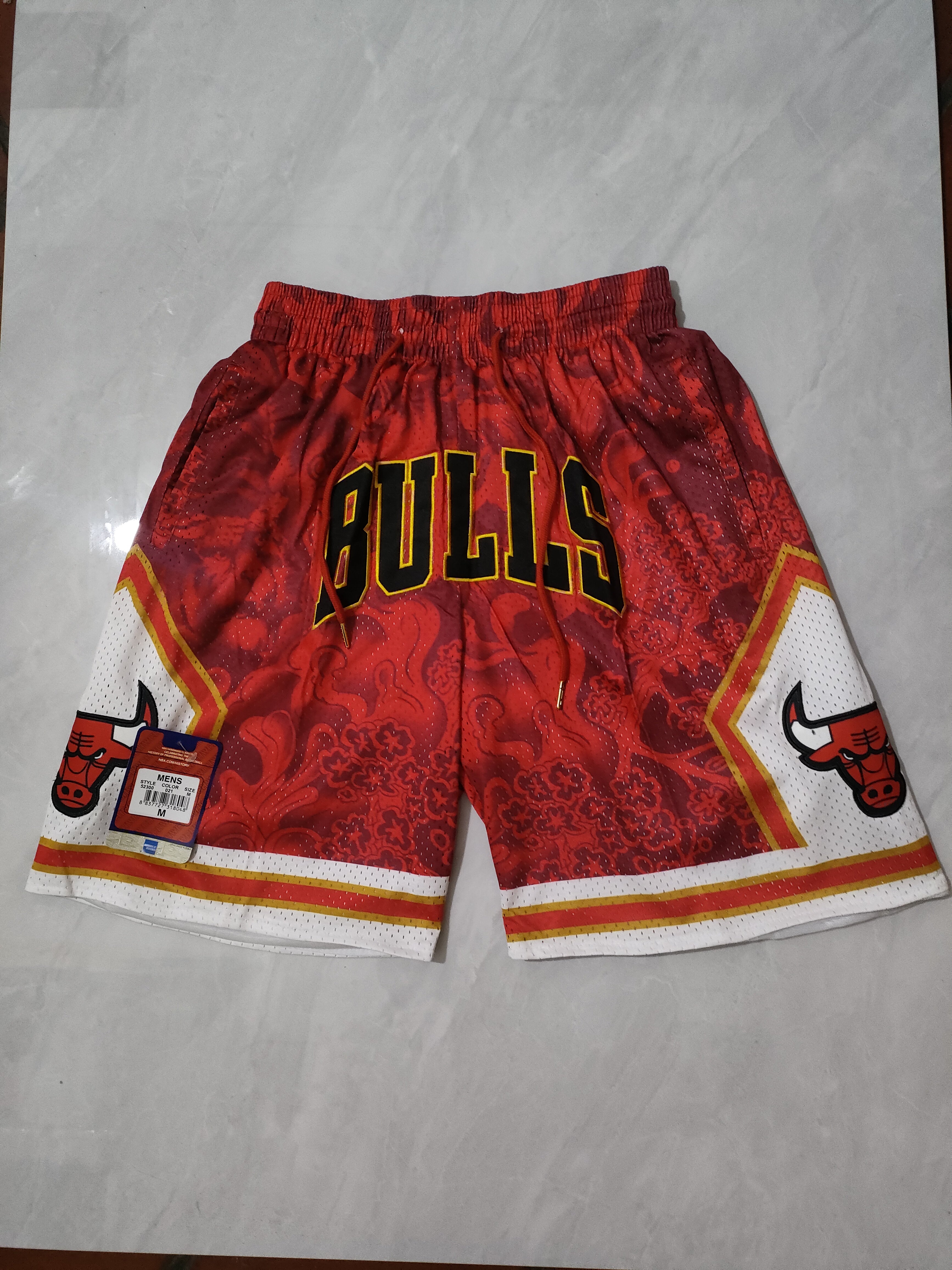 Chicago Bulls Year of the Tiger Edition Red Pocket Pants