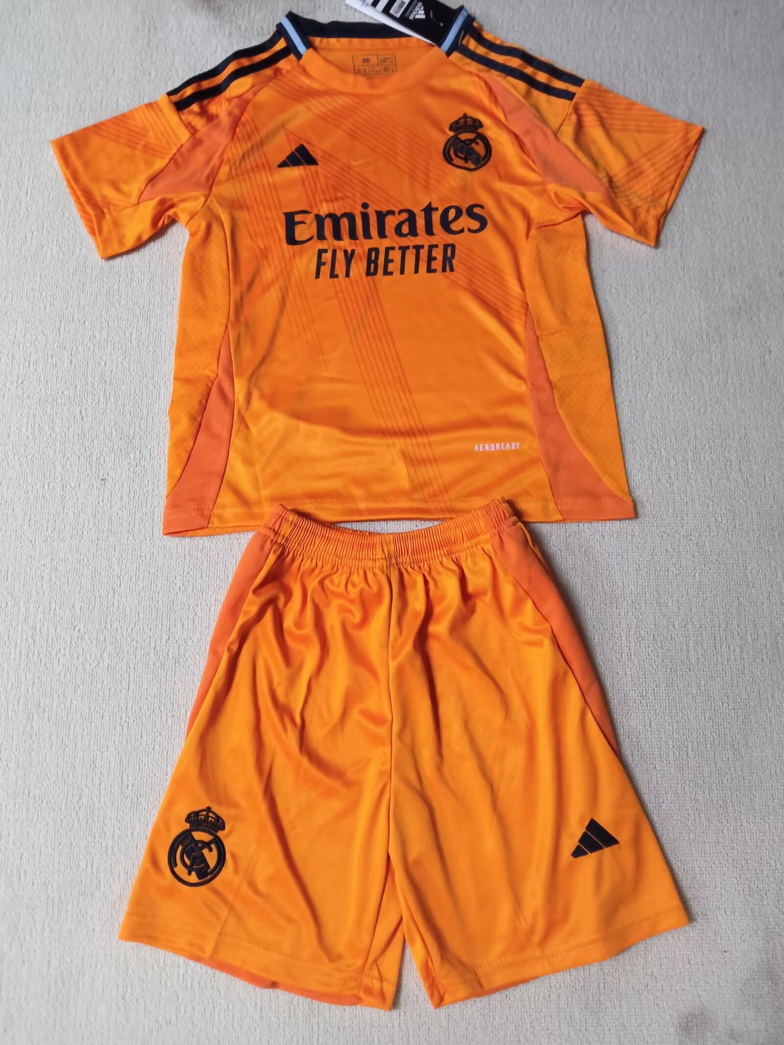 2024/25 Real Madrid Away Shirt - Kids Clothing
