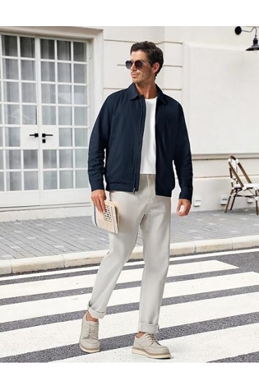 Men's Casual Cotton Jacket Lightweight