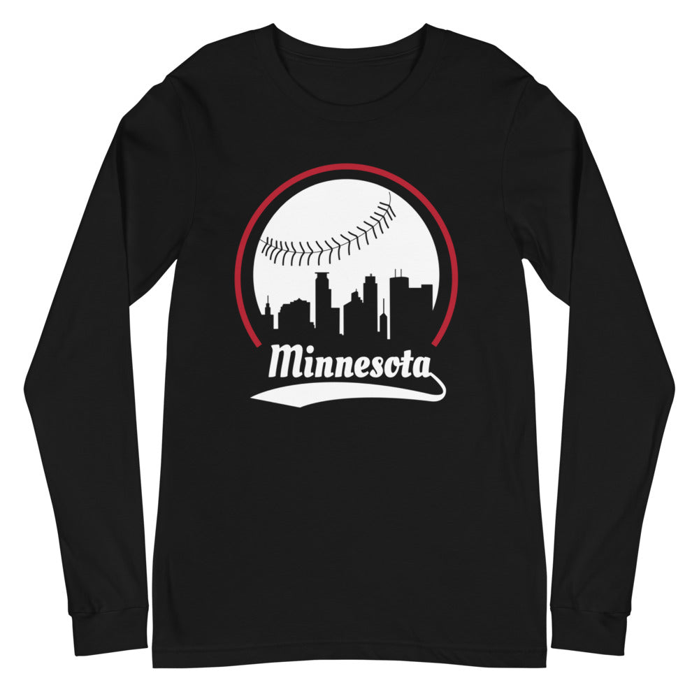 Unisex Minnesota Twins Baseball Long Sleeve Tee Shirt