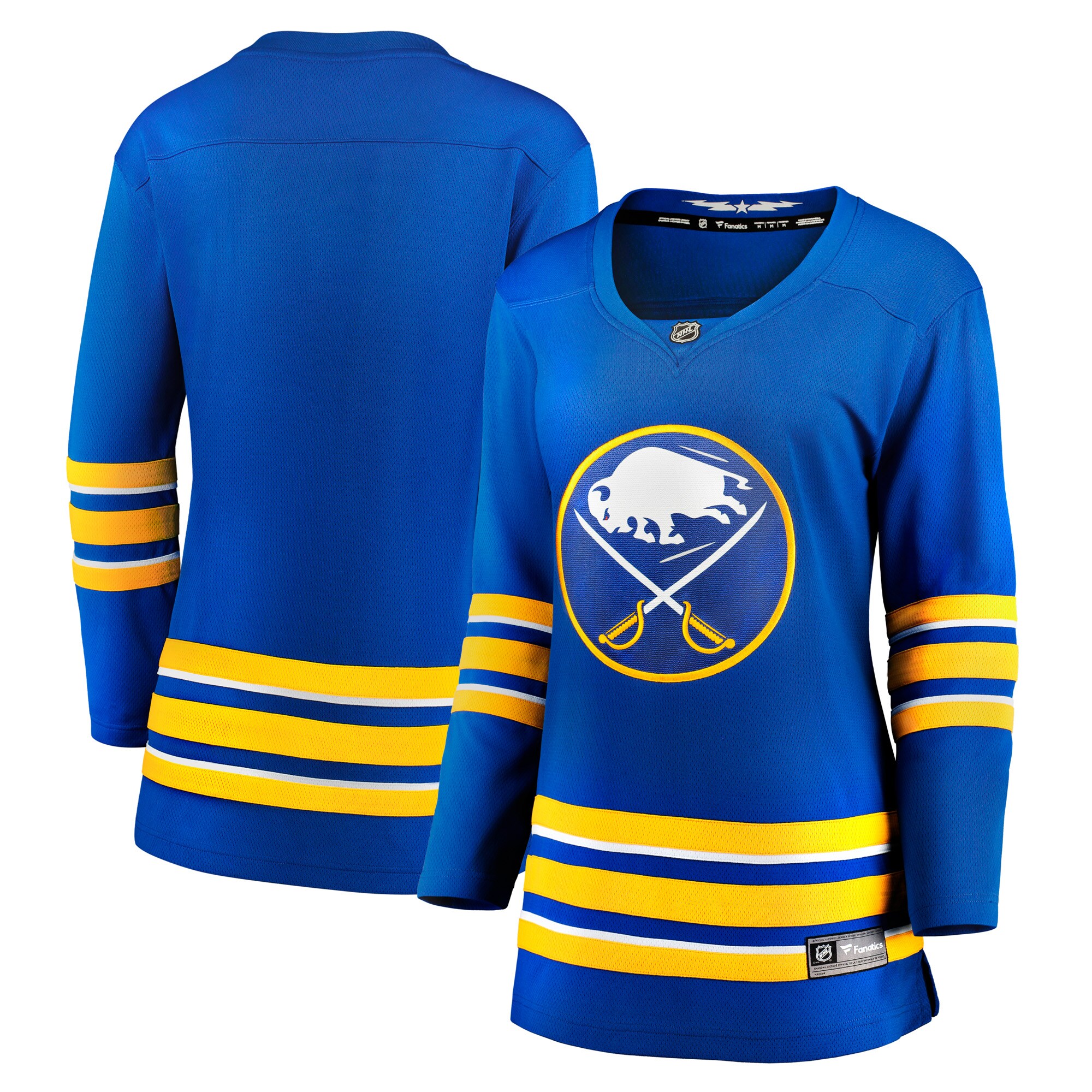Buffalo Sabres Fanatics Women’s Home Breakaway Jersey – Royal
