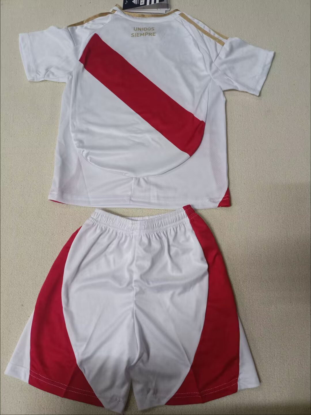 2024-25 Peru Home Children's Jersey Set - Fans Edition