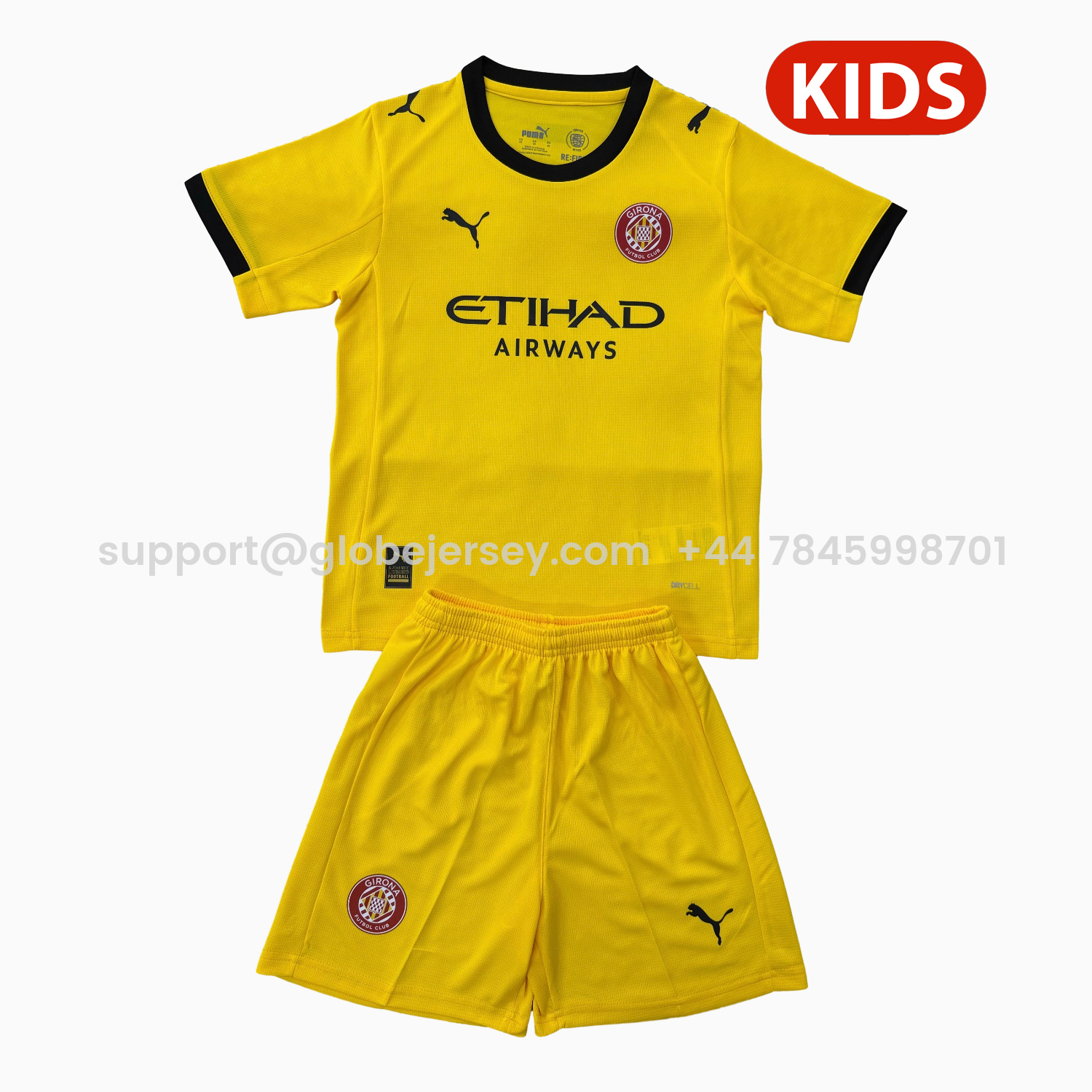 Girona 25-26 Away Kids Kit