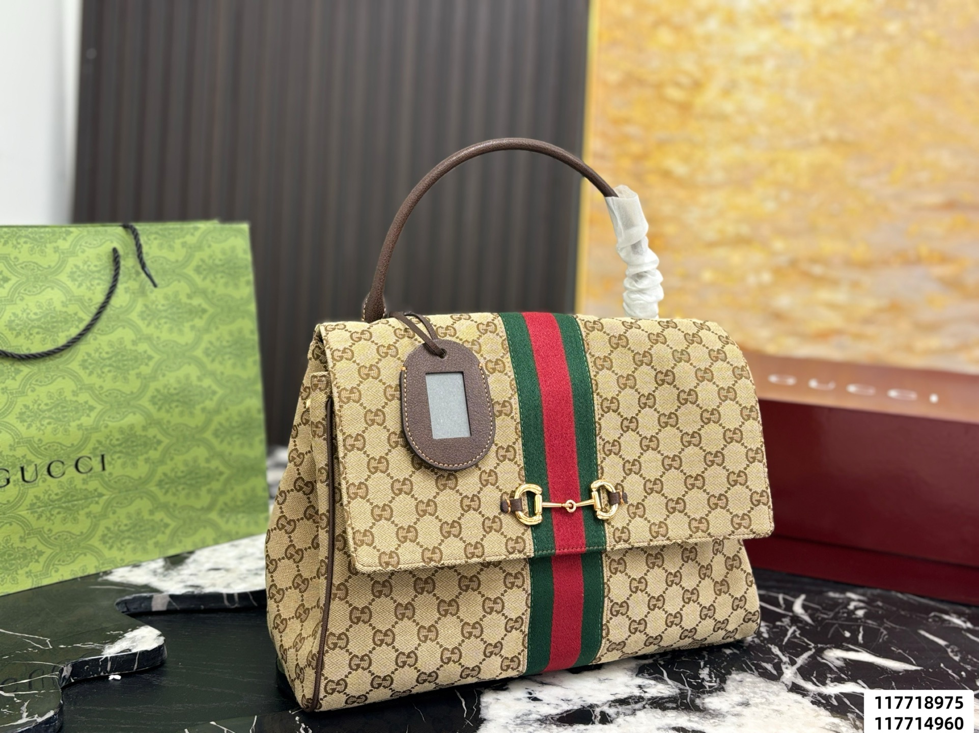 Gucci Horsebit 1955 Top Handle Bag