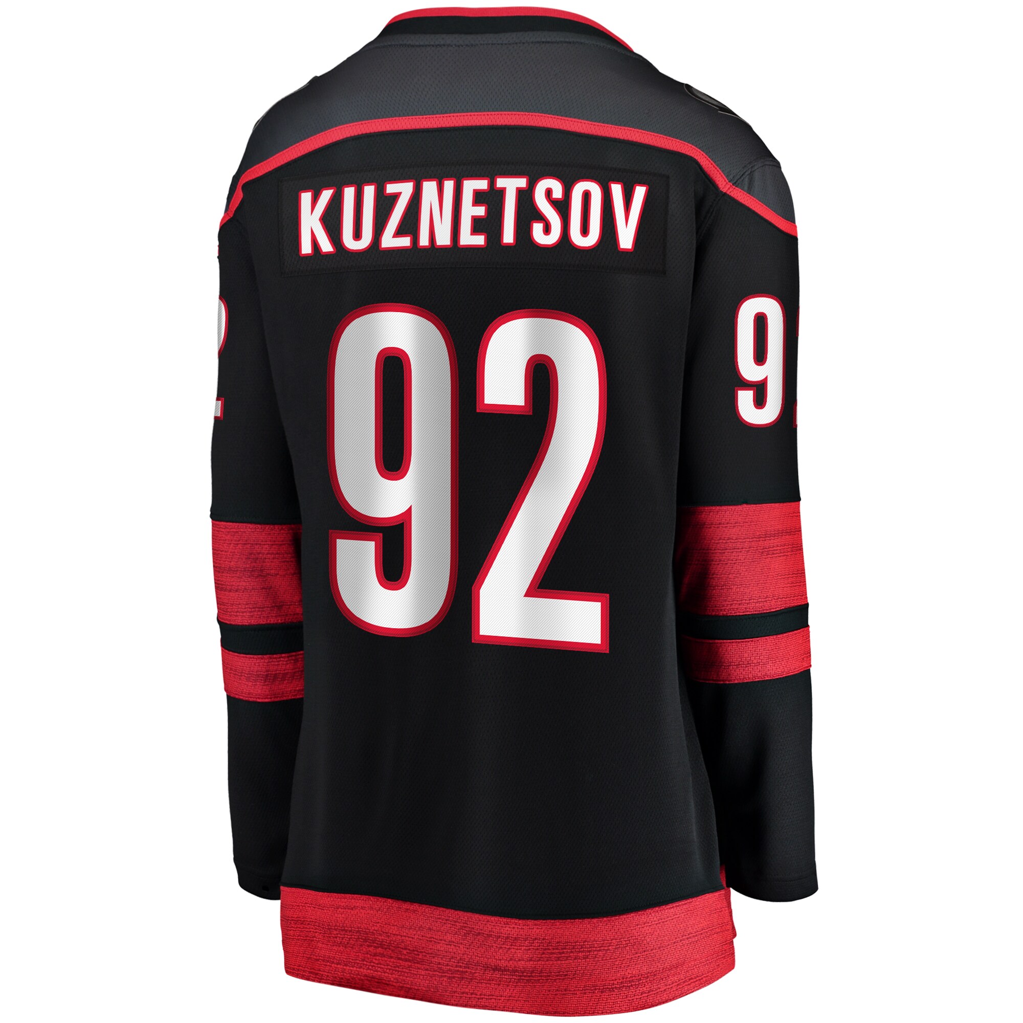 Evgeny Kuznetsov Carolina Hurricanes Fanatics Women’s Home Breakaway Jersey – Black