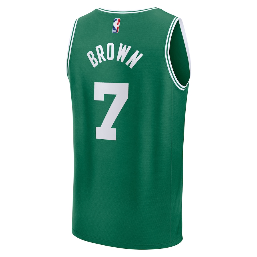 Youth Boston Celtics Jaylen Brown Fanatics Kelly Green Fast Break Replica Jersey - Icon Edition