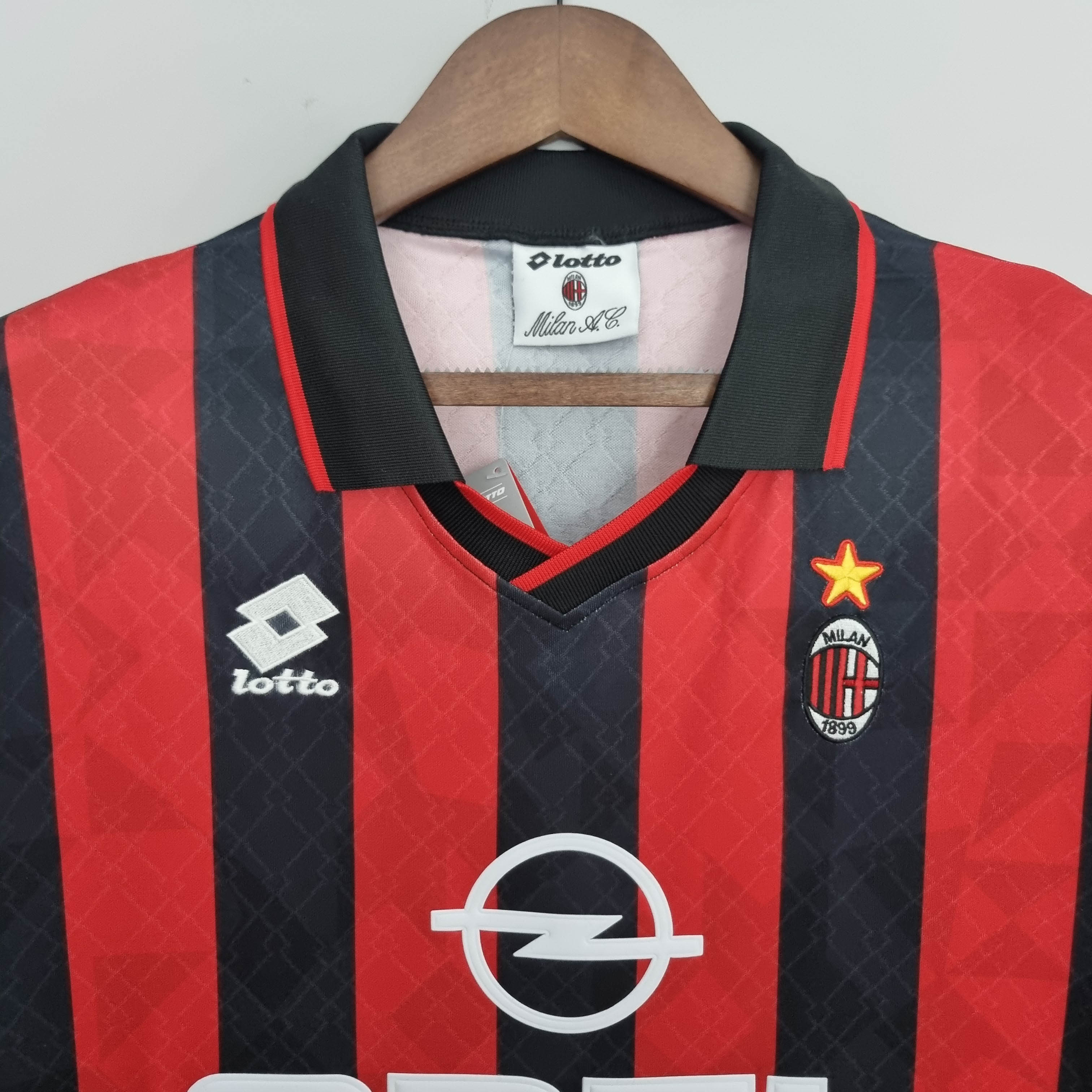 1995/96 AC Milan Home Retro Shirt