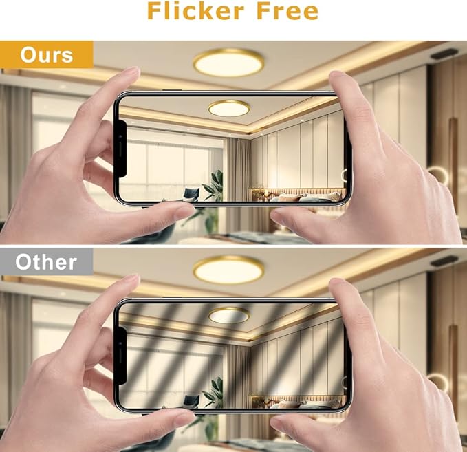 12Inch LED Ceiling Light Fixture Flush Mount