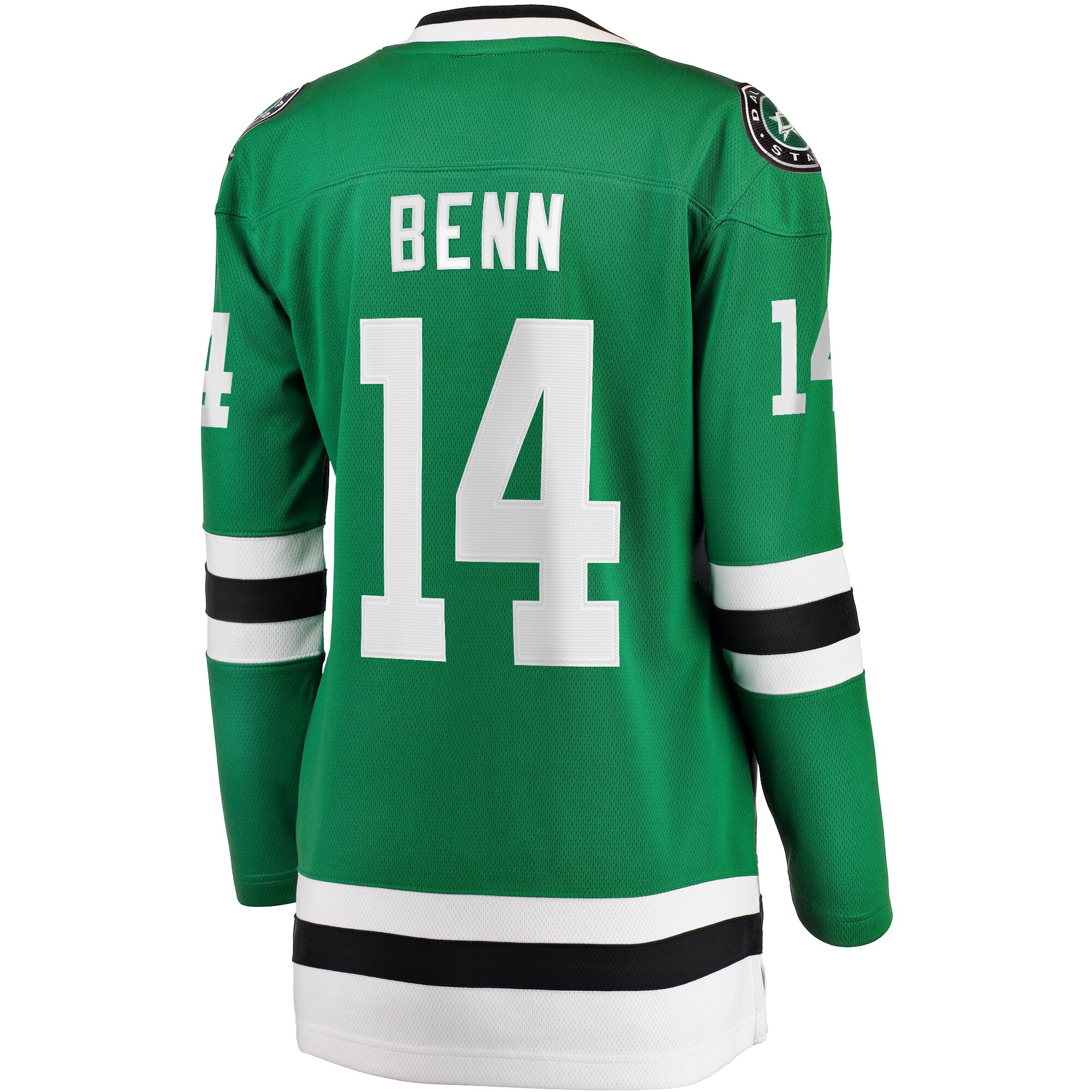 Jamie Benn Dallas Stars Fanatics Women’s Captain Patch Home Breakaway   Jersey – Kelly Green