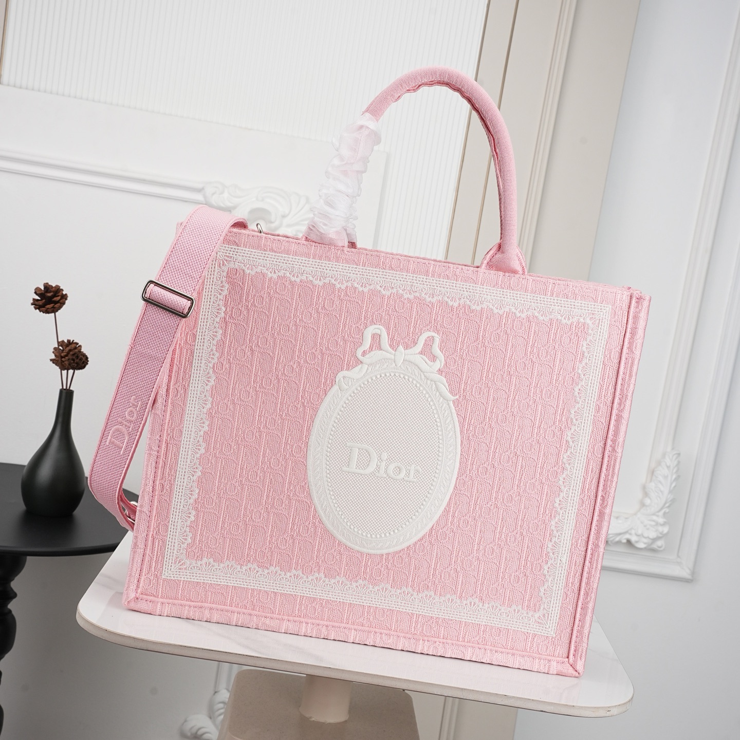 Dior Book Tote with Strap Bag
