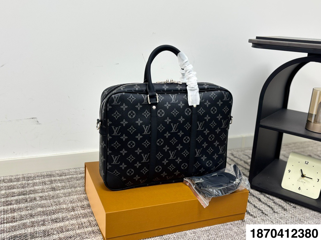 LV Briefcase Men Shopping Bag