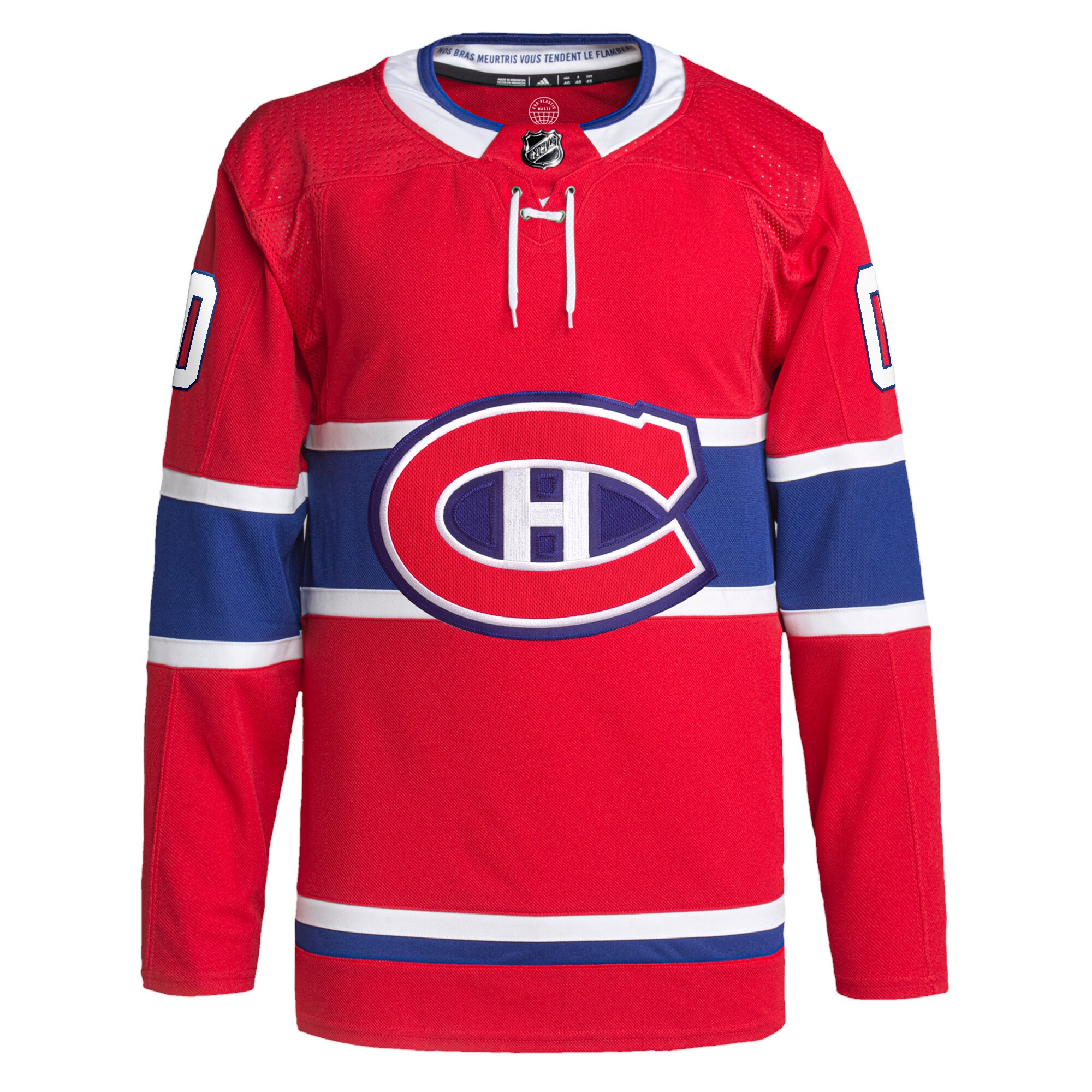 Montreal Canadiens   Home  Primegreen  Custom Jersey – Red