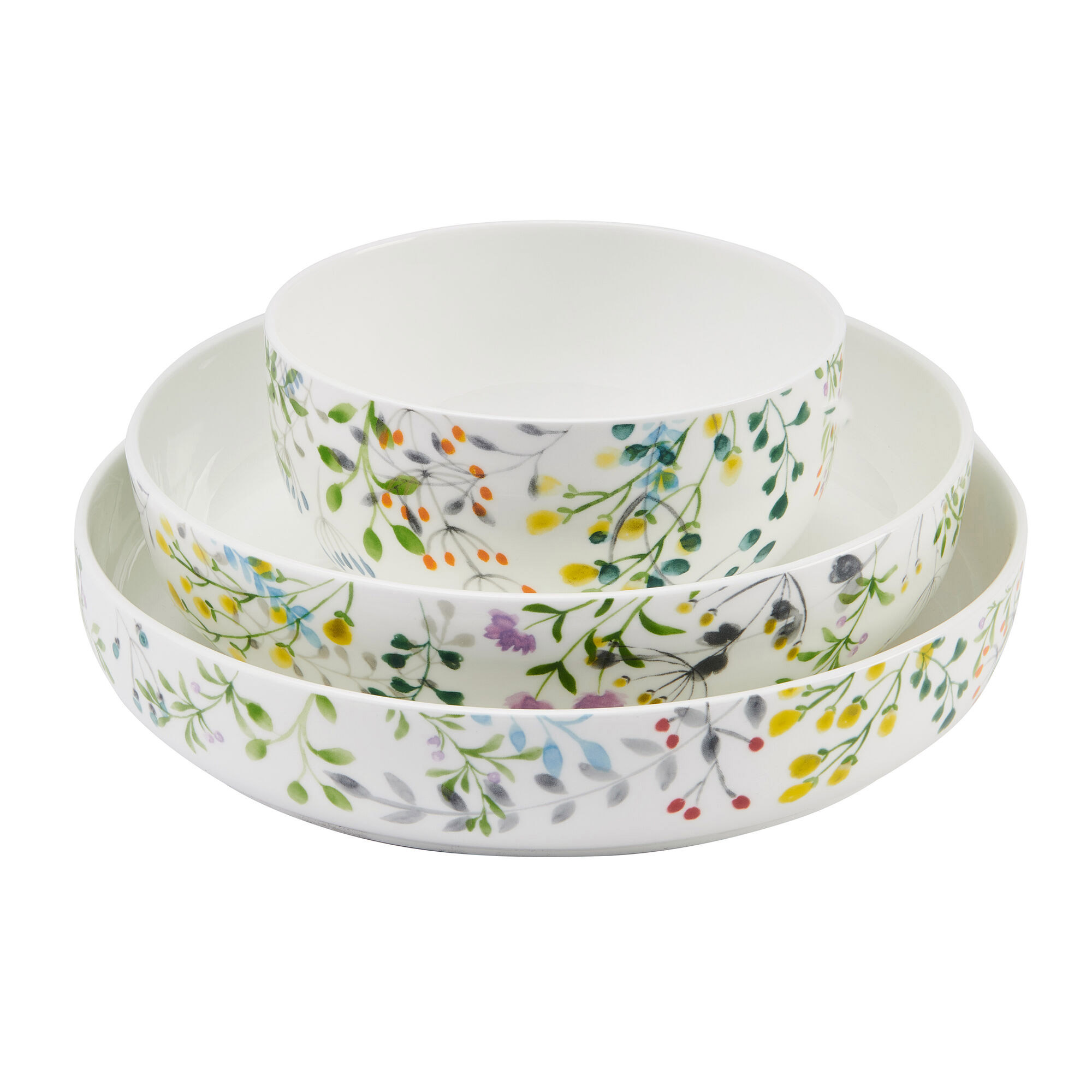 Mikasa Tivoli Garden Bone China 9-piece Bowl Set