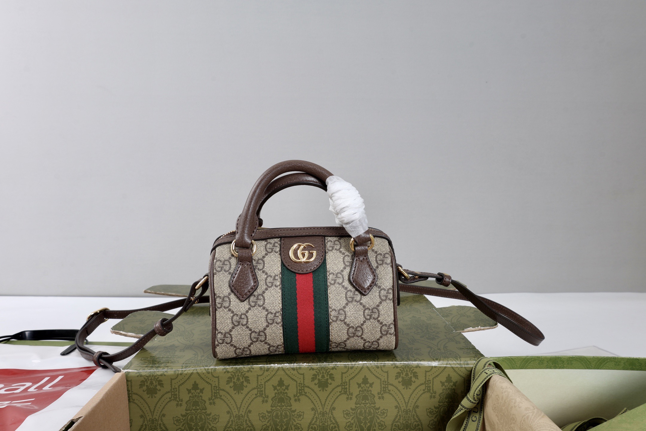 Gucci Ophidia Mini Boston Bag