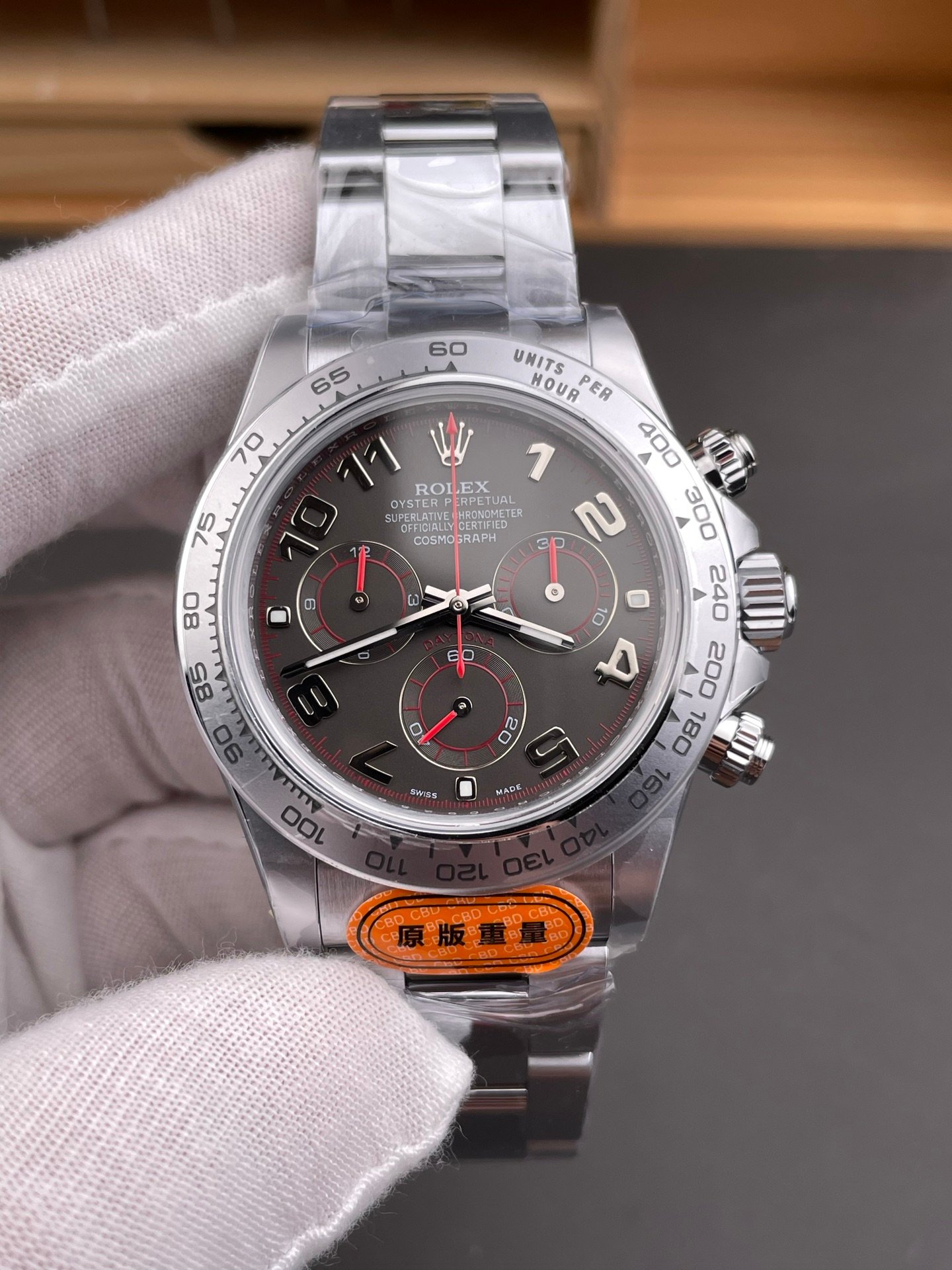Rolex Daytona White Gold Red Devil