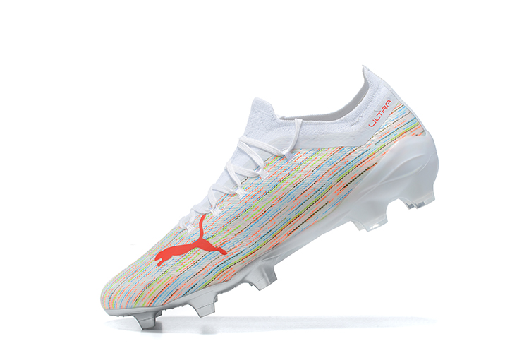 Fully knitted waterproof FG football shoes