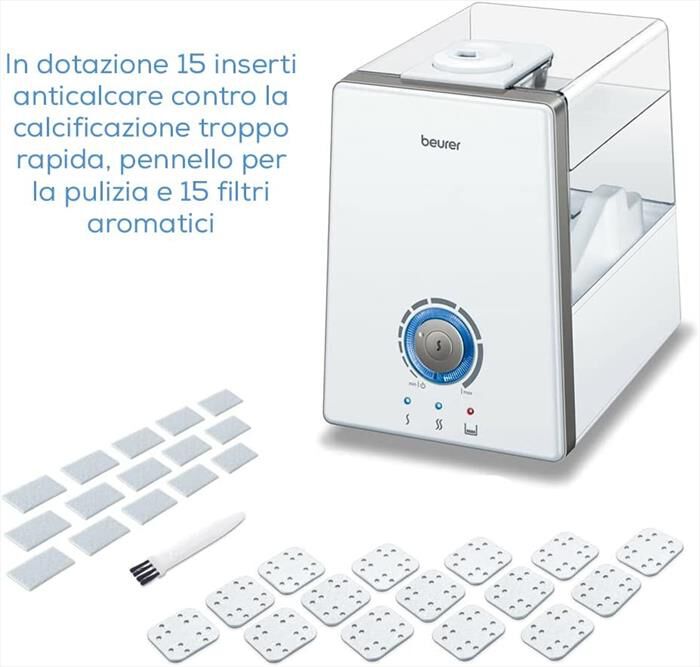 BEURER - Umidificatore LB 88 DUAL-Bianco