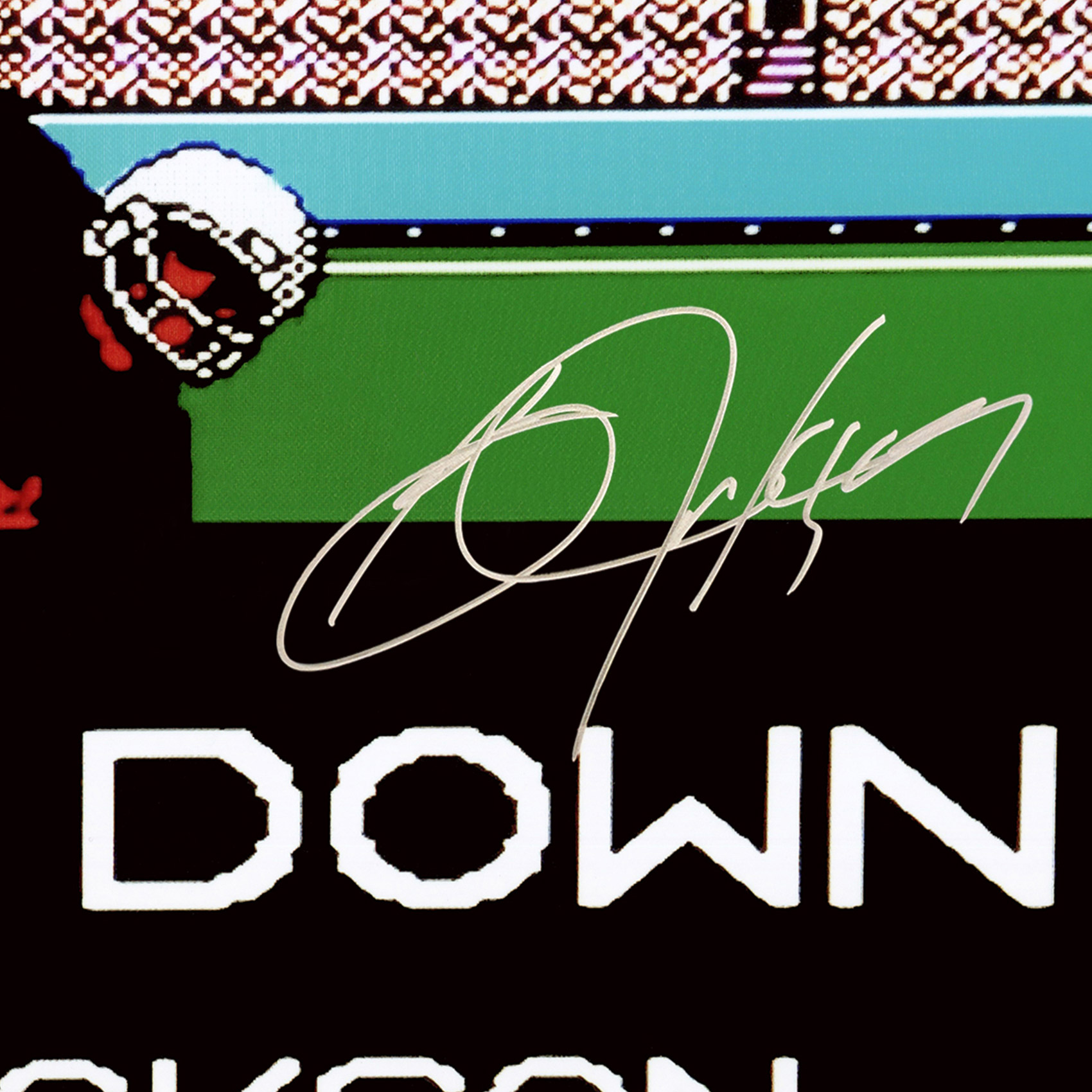 Bo Jackson Autographed Framed Nintendo Tecmo Bowl Photo with NES Controller - Beckett Authenticated