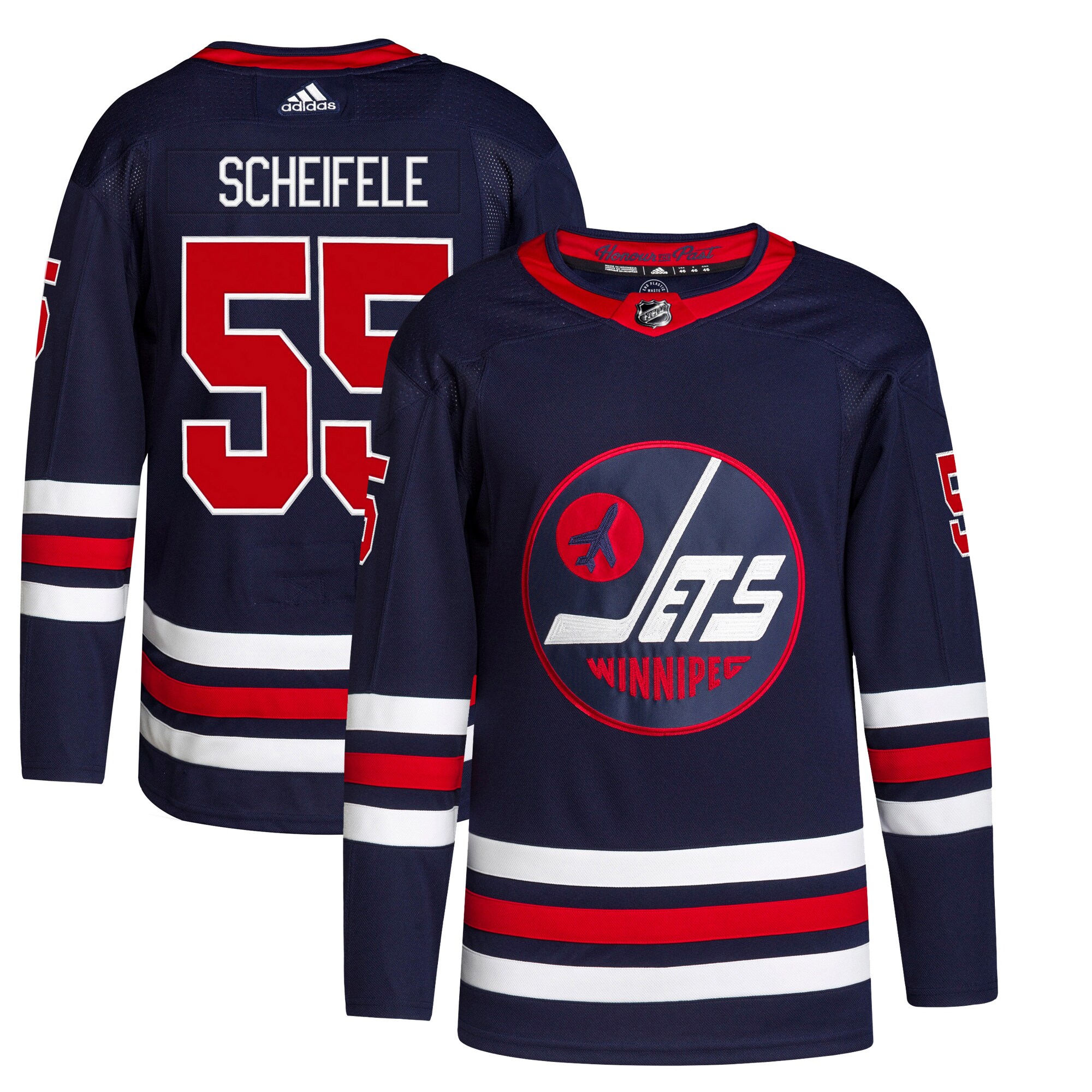 Mark Scheifele Winnipeg Jets  Alternate Primegreen    Jersey – Navy