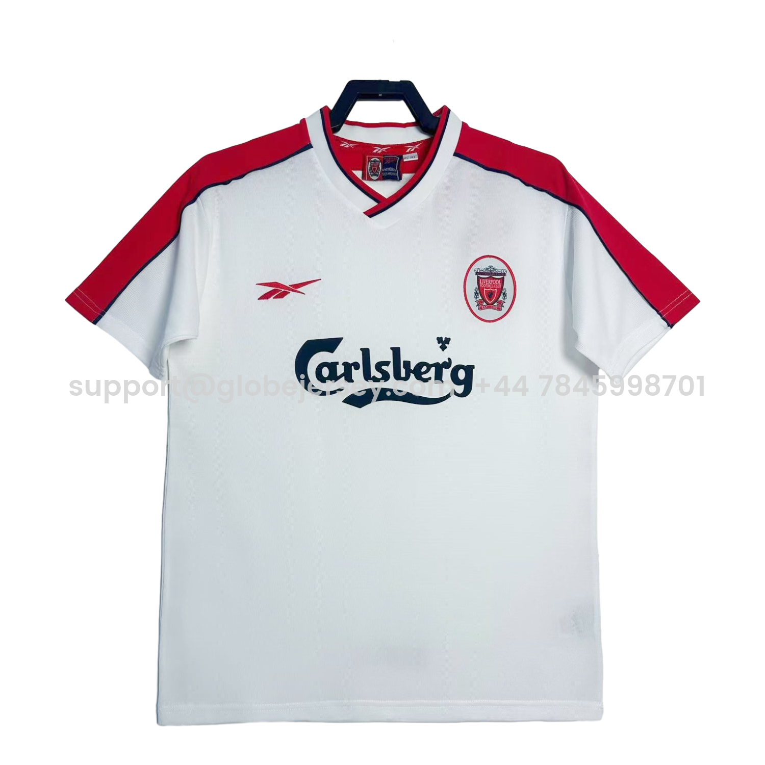 Retro Liver.pool 1998-99 Away White Jersey