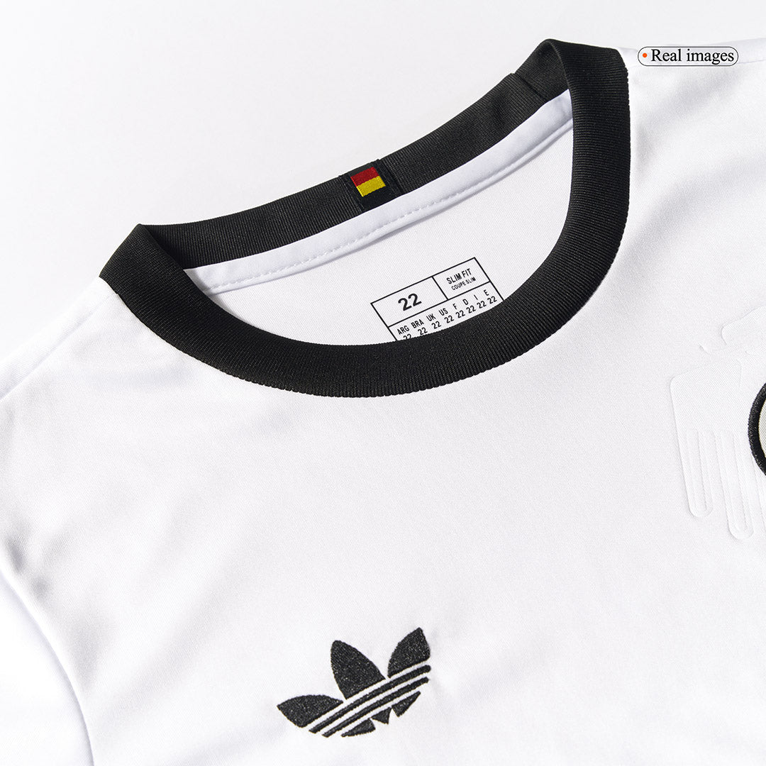 Germany 125th Anniversary Kid's Soccer Jersey Kit (Jersey+Shorts) 2025 White