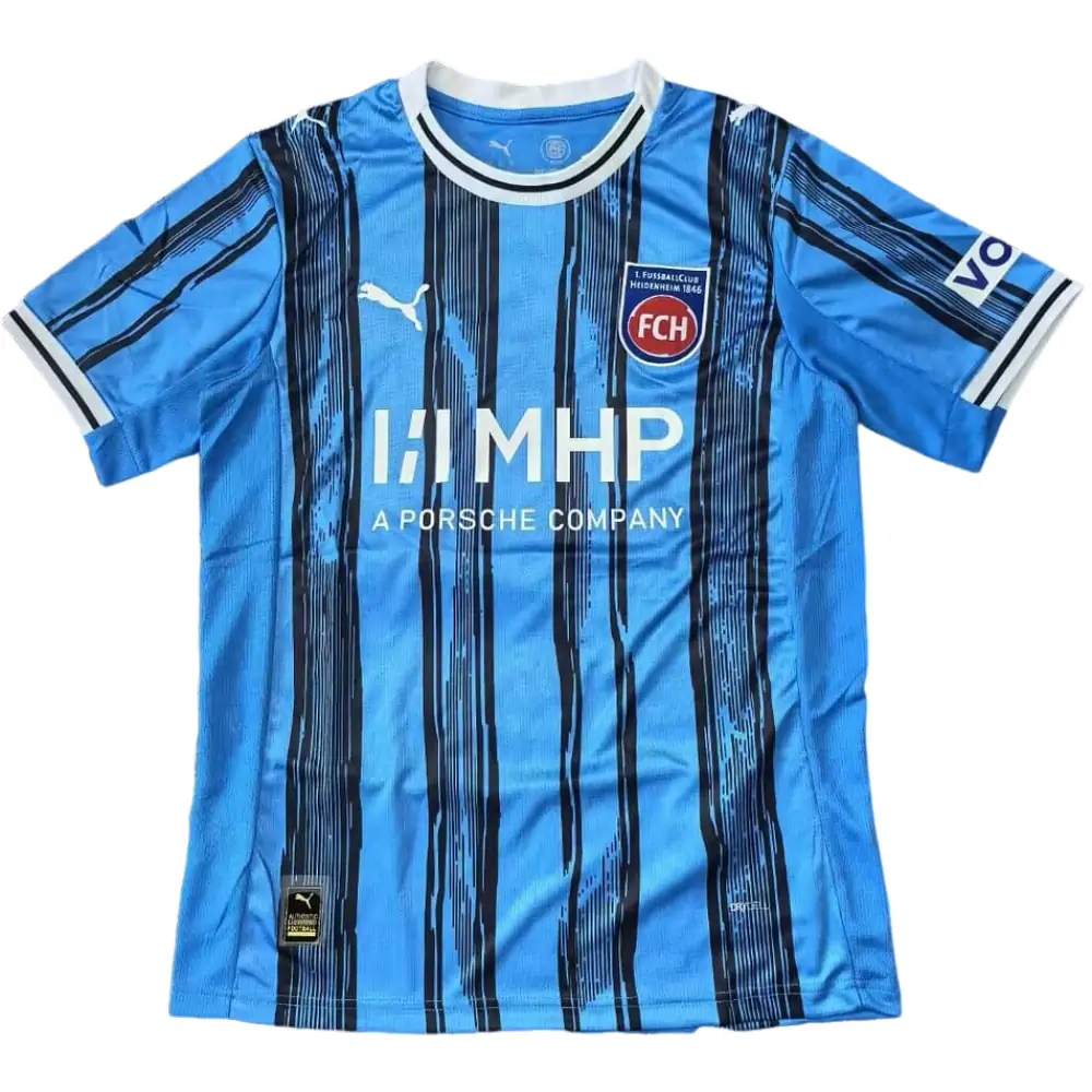 2025-26 1. FC Heidenheim Away Kit - Short Sleeve Fans Edition