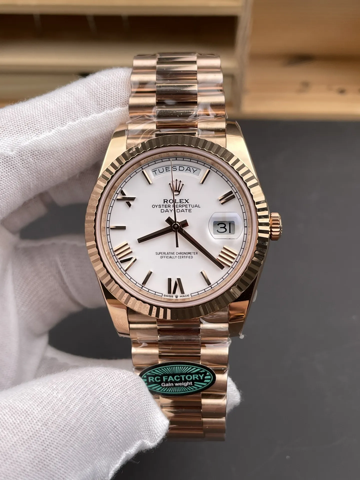 Rolex Day-Date Rose Gold 40mm